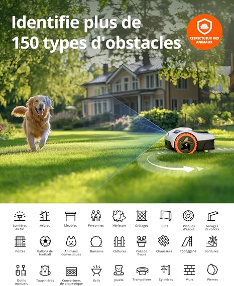 Navimow™ – Tondeuse Autonome Assistée par IA